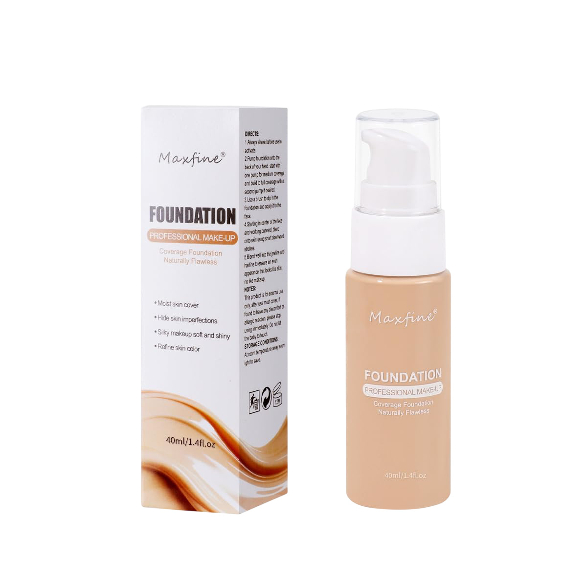 12-kleurige Foundation Maxfine