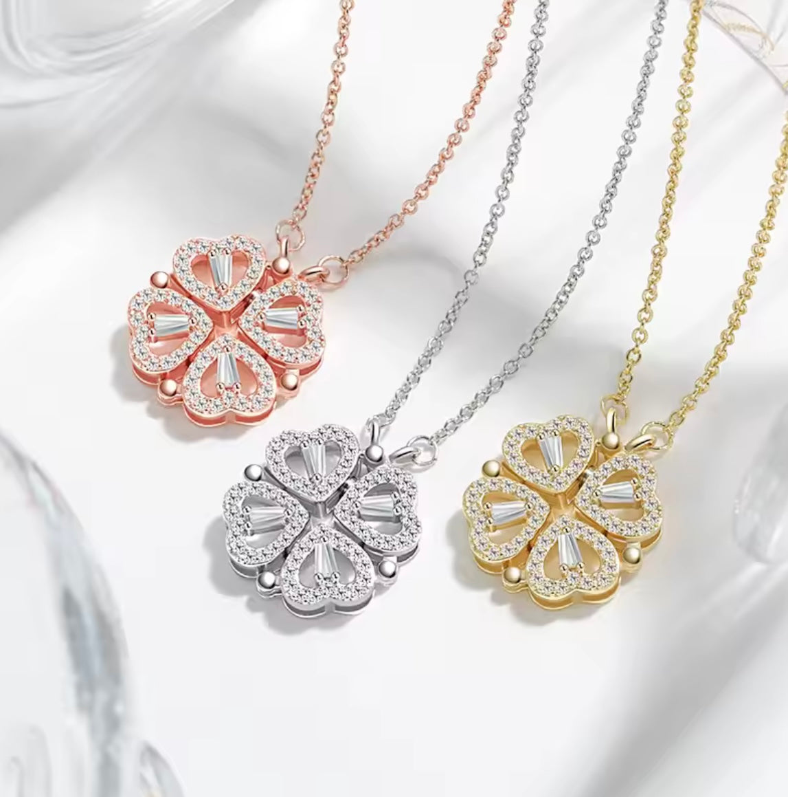 Liefdesgeluk | Klavertje Vier Ketting