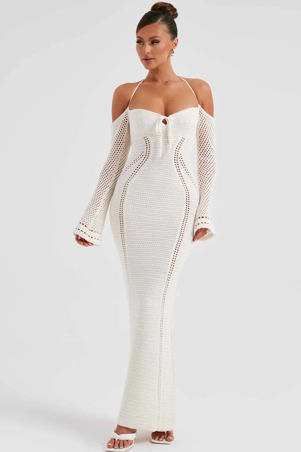 Malin | Striped Maxi Dress