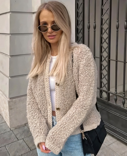 Esmée | Lamswollen Jas