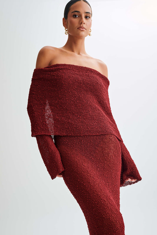 Isla | Knit Maxi Dress