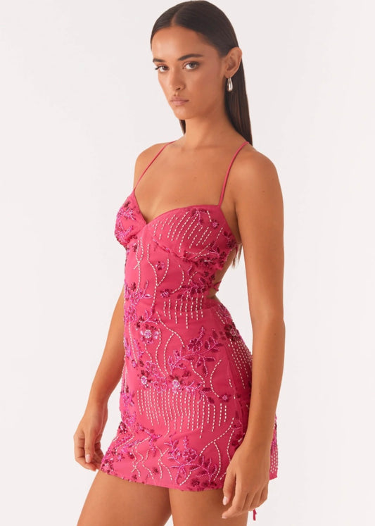 Alysa | Backless Mini Dress