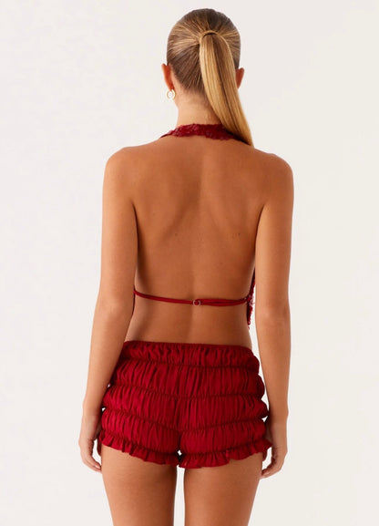 Esmee | Sequin Halter top