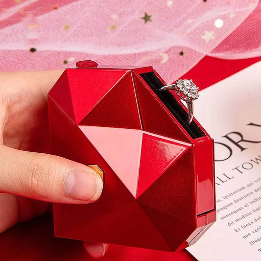 Lover's Heart Jewelry Box